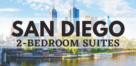 san diego 2-bedroom suites sleep 8 plus